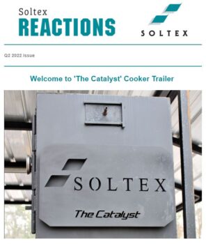 Soltex Cooker Trailer, Earth Day Cleanup at Belleville facility, Ergon Hyvolt C50A, Rob McClean