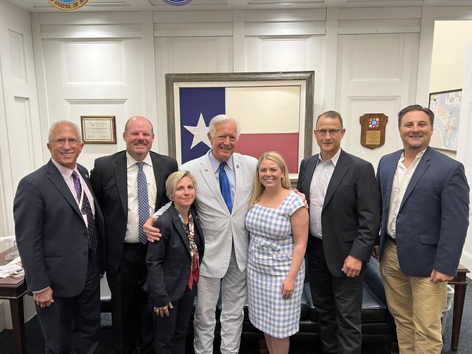 NACD and Soltex employees meeting with Sen. John Cornyn, Soltex team