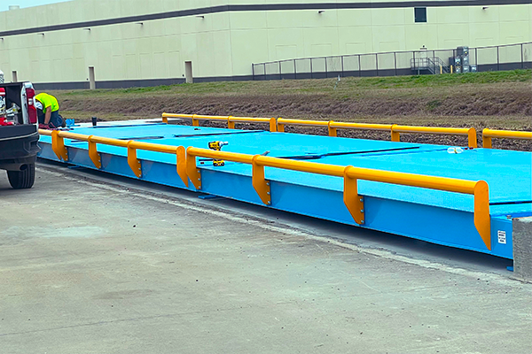Truck Scale at the Soltex facility in Baytown